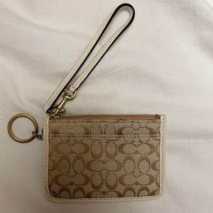Coach ID Wristlet